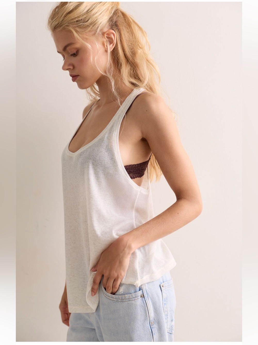 Barely Bare Rib Tank Size XS - Picture 9 of 13